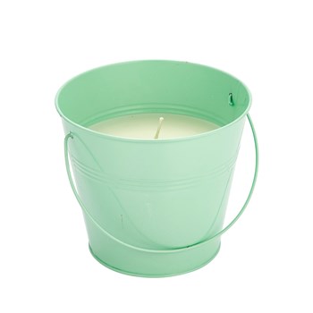 HOME SHOW 2024, Kimco 32oz Citronella Wax Candle Metal Bucket - Proven Mosquito Repellency