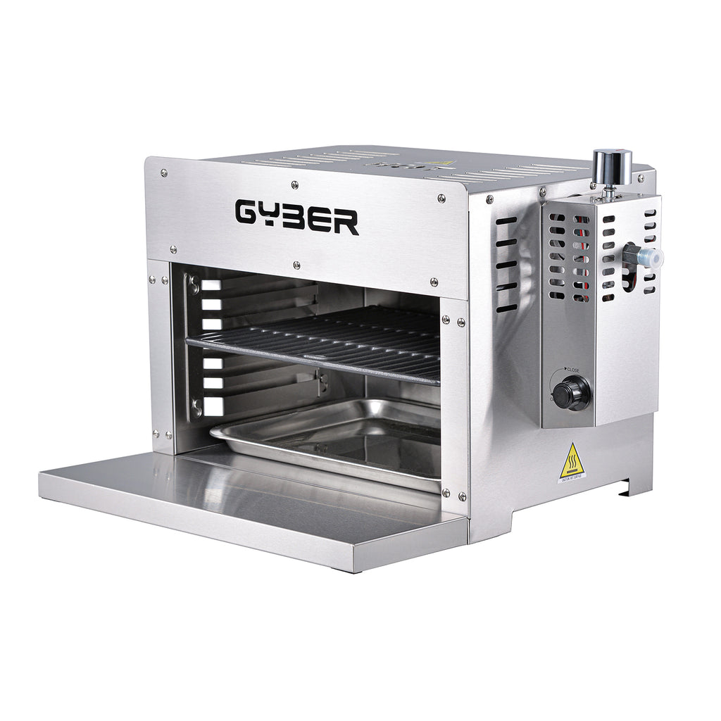 Gyber Single Burner Portable Liquid Propane Infrared 15000 BTU Gas Grill