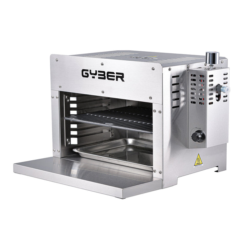 Gyber Single Burner Portable Liquid Propane Infrared 15000 BTU Gas Grill