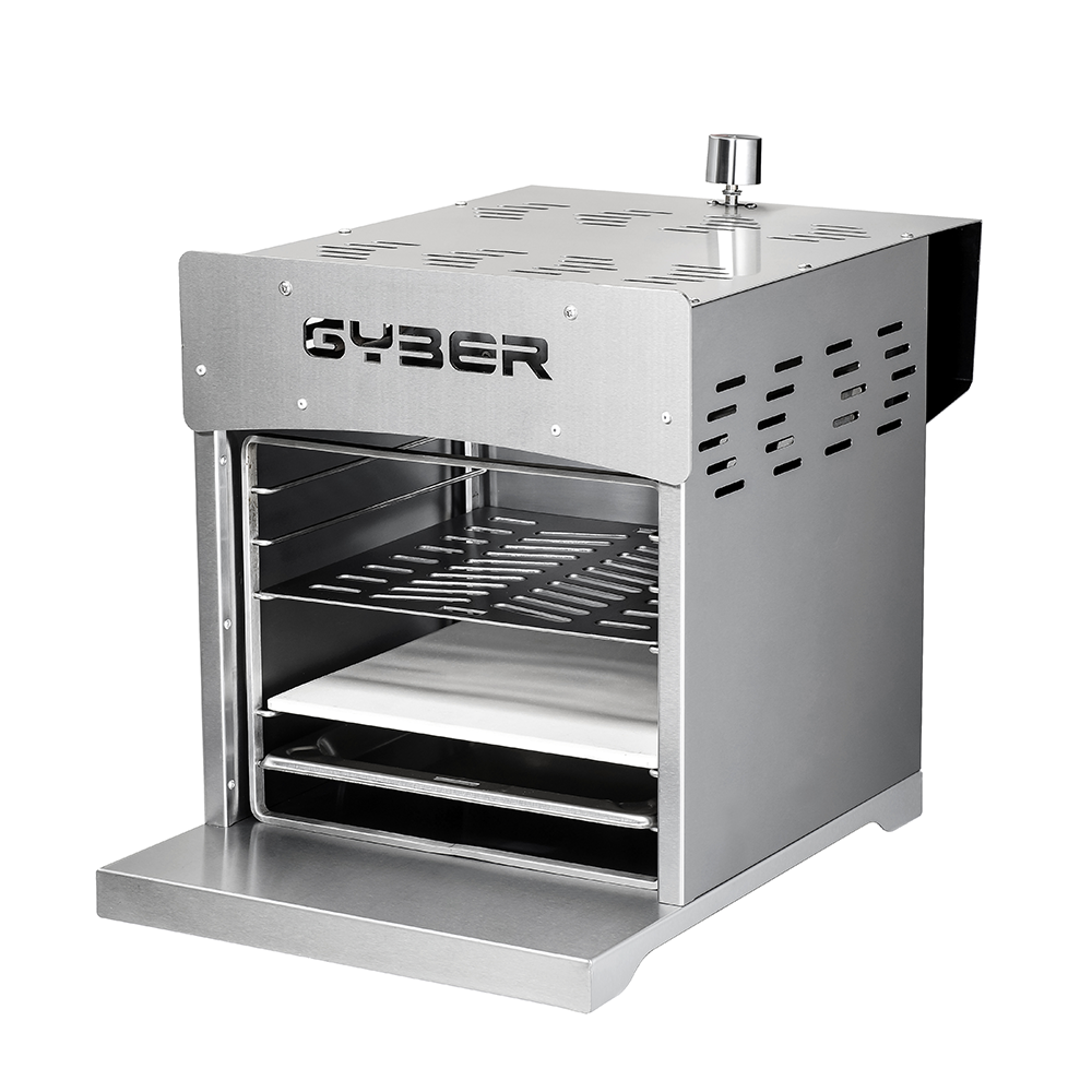 Dutton Gyber Single Burner Free Standing Liquid Propane Gas Grill