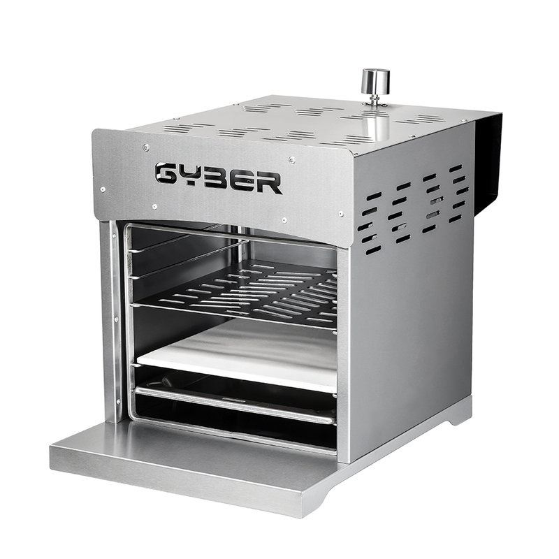 Dutton Gyber Single Burner Free Standing Liquid Propane Gas Grill